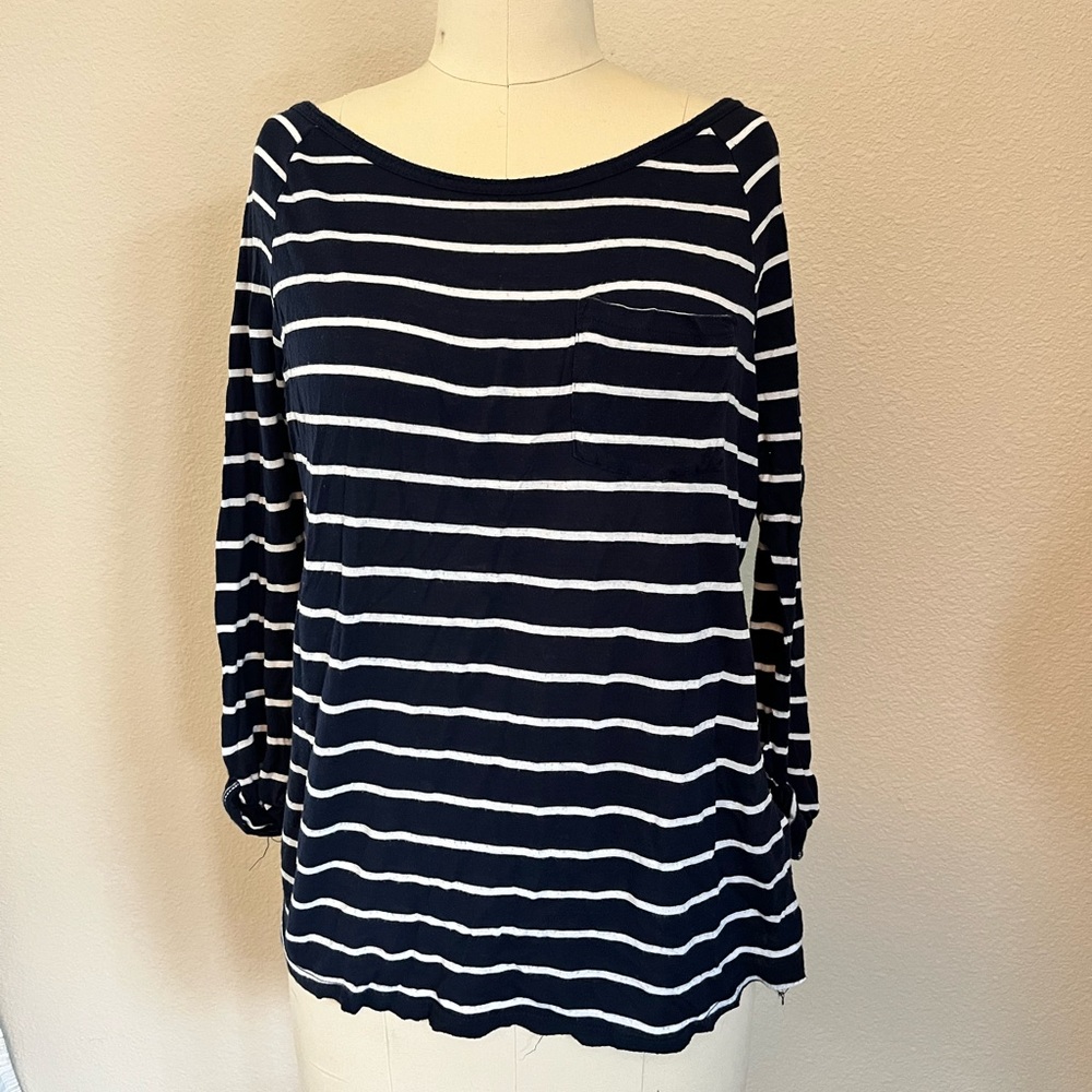 Blue stripped shirt